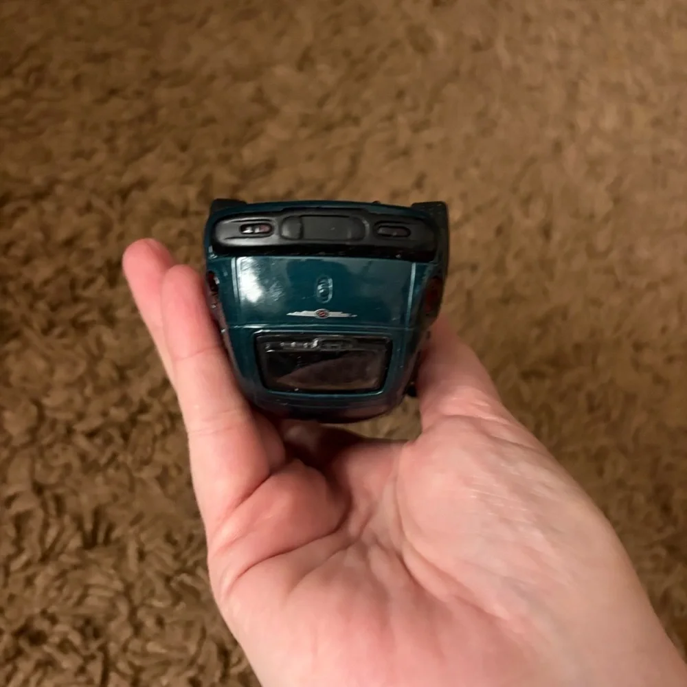 Saico PT Cruiser Metallic Green Car Collectors Toy 1:34 scale Teal Diecast Metal